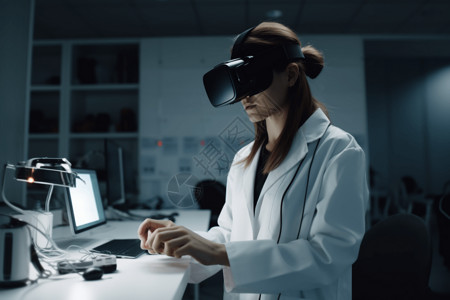 虚拟显示VR眼镜医疗图片