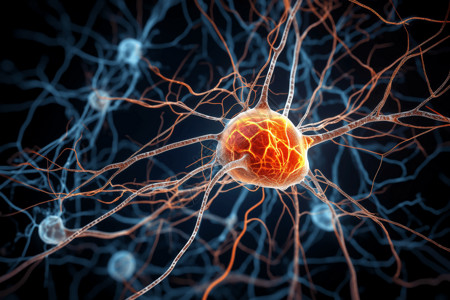 神经中枢细胞高清图片