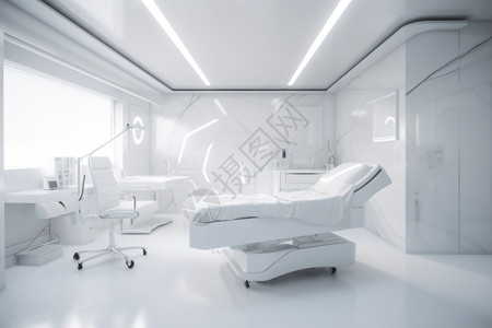 现代刮痧治疗的诊所设计图片
