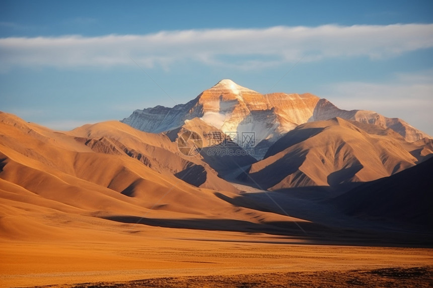 青藏高原的自然景象图片