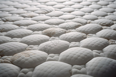 舒适的床垫乳胶海绵高清图片