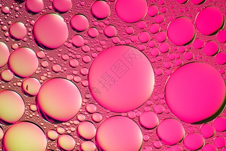 抽象粉红色气泡背景壁纸背景图片