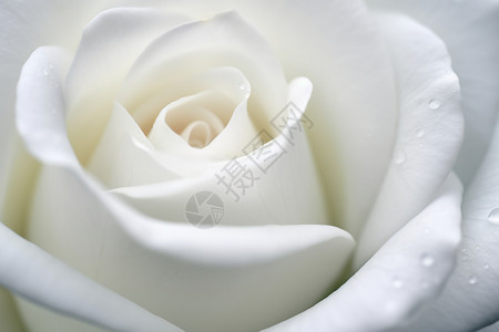 白玫瑰微距特写背景图片