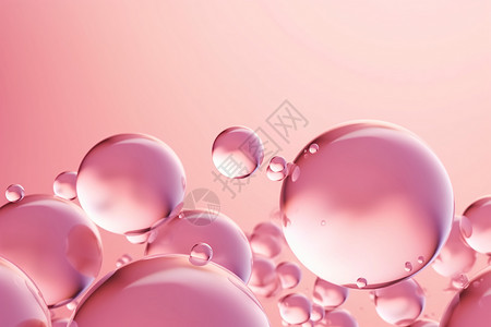 素材大小不一柔软的粉红色抽象背景设计图片