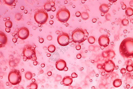 抽象粉色水滴背景图片
