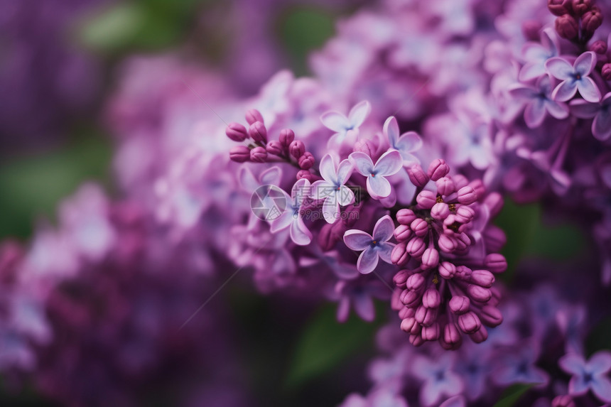 美丽的紫丁香图片
