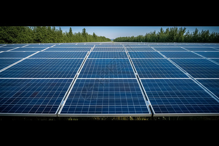 太阳能电池板概念图背景图片