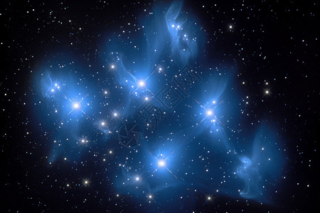 原宿昴宿星团M45星云图片设计图片