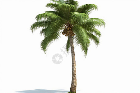 椰子树概念图背景图片