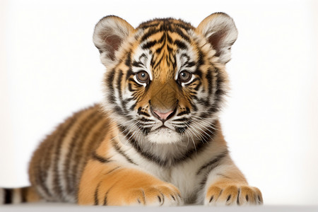 5个月大的虎崽高清图片