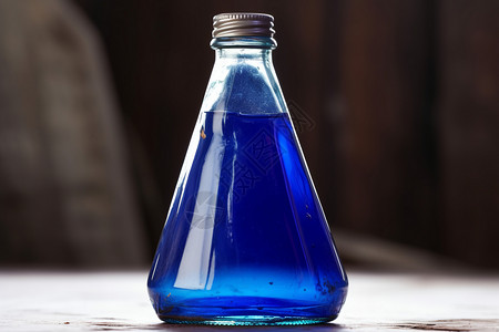 蓝瓶飞蓝色的小蓝瓶背景