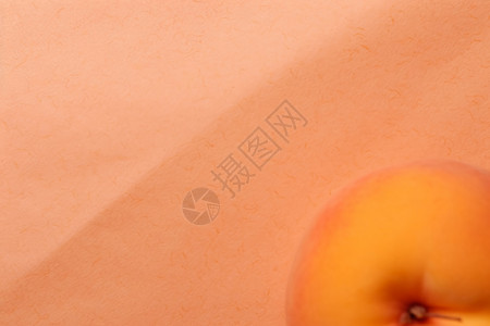 橙色甜甜圈橙色纸张背景背景