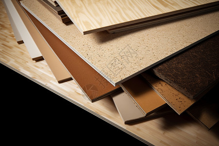各种木材刨花板和胶合板设计图片
