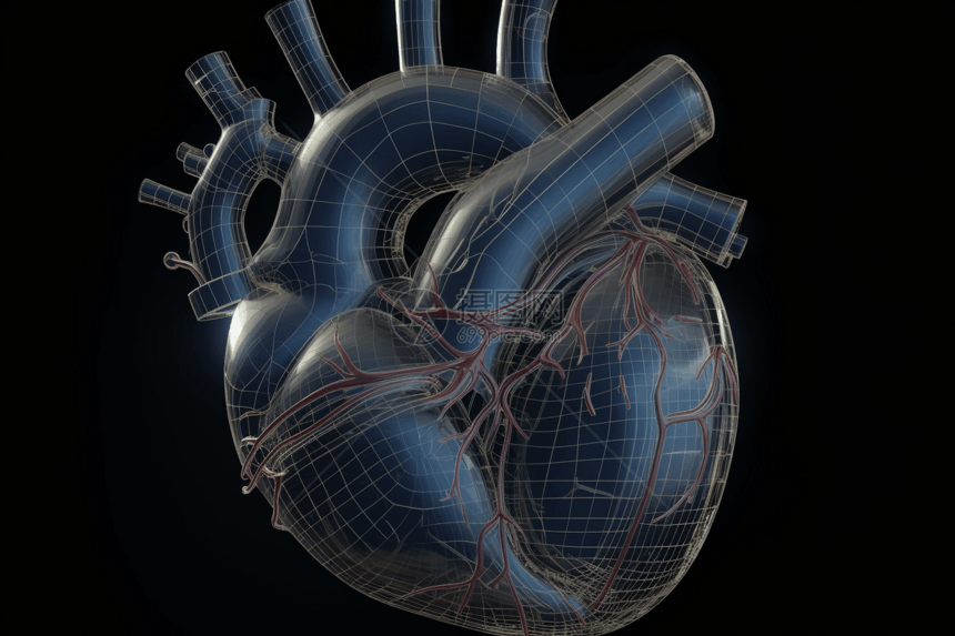 医疗使用心脏的模型图片