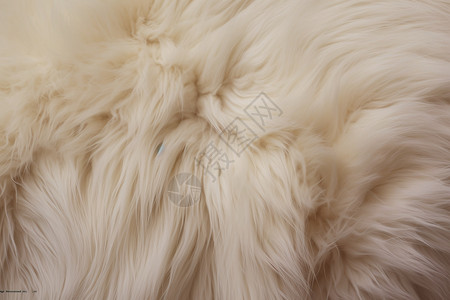 白色狗毛纹理背景图片