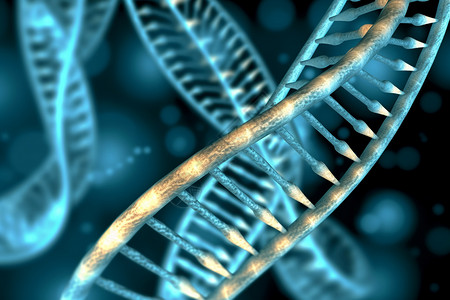 三维DNA链条图片