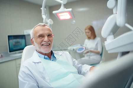著名的牙科医生背景图片