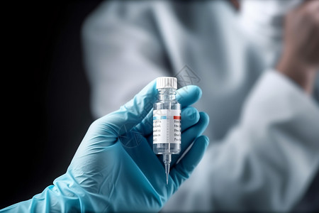 医用疫苗小瓶高清图片