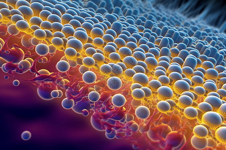 双层堡细胞膜脂质双层液体分子设计图片