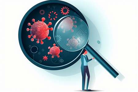 病毒防范防范病毒感染概念设计图片