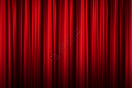 幕布的素材红色舞台幕布背景背景