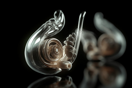 银耳环听力系统的细节设计图片