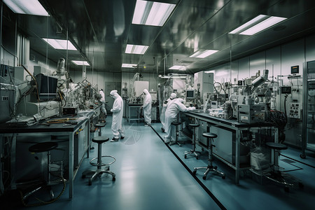 环境实验室无菌环境的生物实验室设计图片