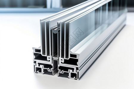 铝型材窗门加厚铝型材高清图片