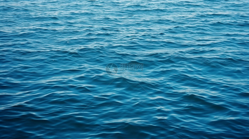 蓝色海水纹理图片
