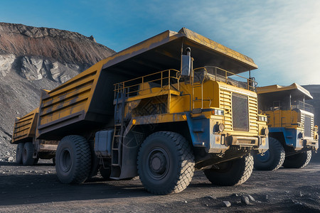 矿用设备大型采石场自卸车设计图片