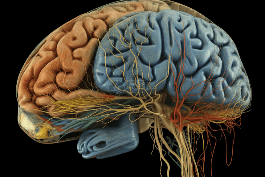 神经科大脑模型图片