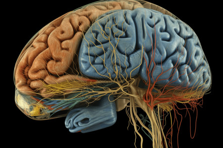 神经科大脑模型设计图片