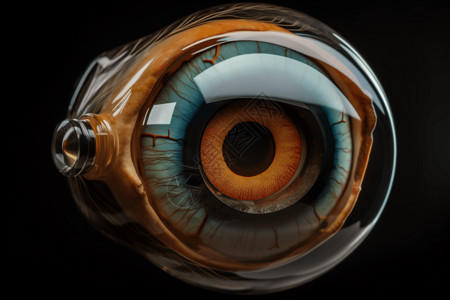 眼球模型眼睛的3D模型设计图片