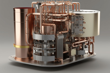 地热热泵机组设计图片