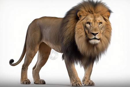 王者对决狮子行走特写镜头背景