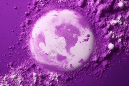 色粉素材混合紫色背景设计图片