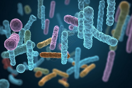 微生物细菌分子生物高清图片