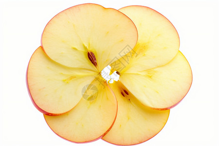 苹果果切苹果脆片高清图片