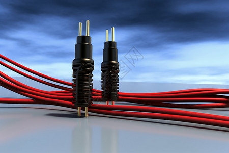 工业电源电线的电源线设计图片