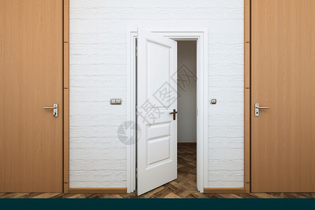 安装门半开放式卧室门设计图片
