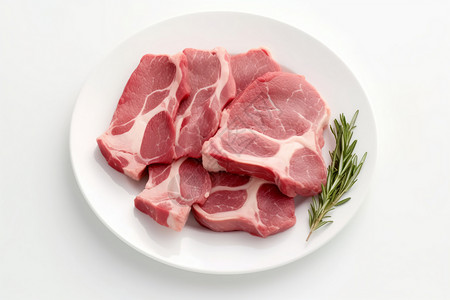 美味的羊肉排高清图片