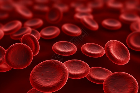 红细胞医疗场景背景图片