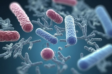 肠道微生物大肠杆菌医学概念设计图片