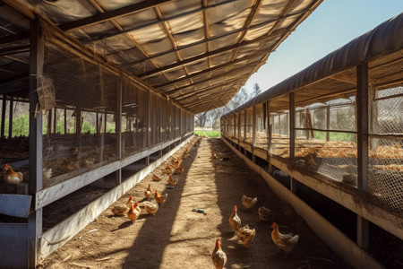 土鸡蛋饲养家禽农场设计图片