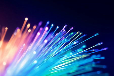 互联网光纤科技背景图片