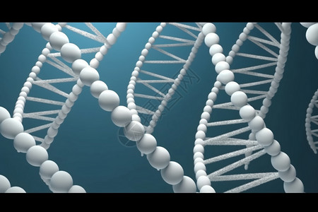 抽象的dna螺旋基因遗传分子图片