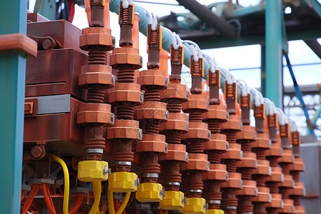 电力生产变压器铜排的发电装置设计图片