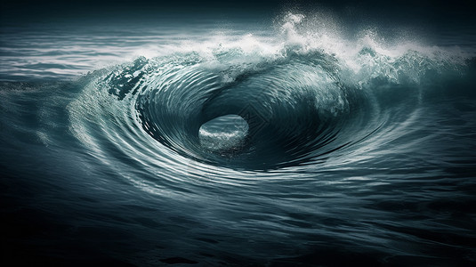 漩涡潮汐海洋高清素材高清图片