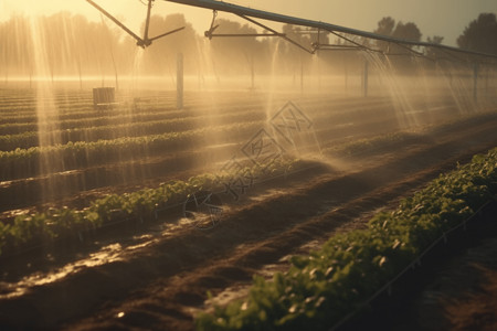 高效除螨器主图农场高效灌溉方法背景