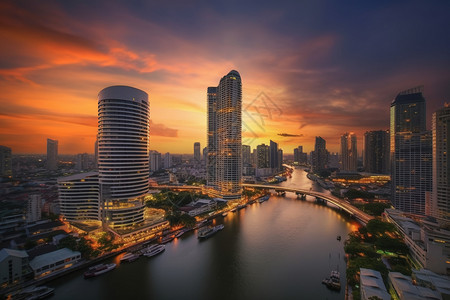 曼谷的城市建筑图片